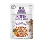Влажный корм для кошек Brit Care Fillets in Gravy Tender Turkey Kitten 85 г (8595602565429) - уменьшенное изображение 1