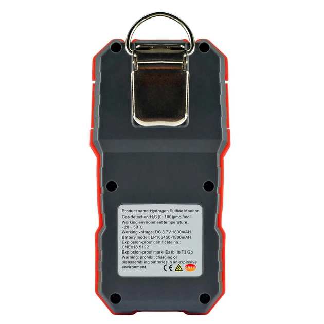 Газоаналізатор Wintact сірководню H2S (0-100 µmol/mol) (WT8802) - picture 5