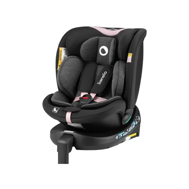 Автокресло Lionelo Navy I-Size Black Pink (LO-NAVY I-SIZE BLACK PINK) - изображение 1