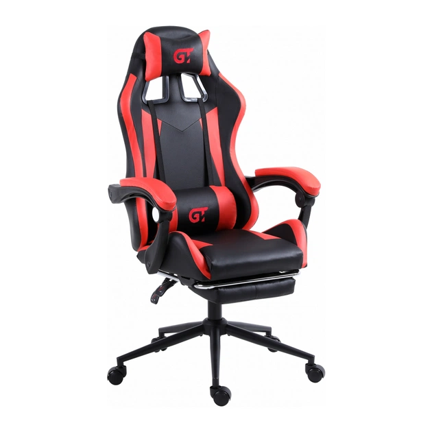 Крісло ігрове GT Racer X-2323 Black/Red - зображення 1