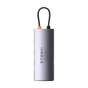 Концентратор Baseus USB-C 4-in-1 4xUSB 3.0 gray (WKWG070013) - уменьшенное изображение 4