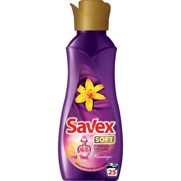 Кондиціонер для білизни Savex Soft Parfum Exclusif Romantique 900 мл (3800024018022) - зображення 1