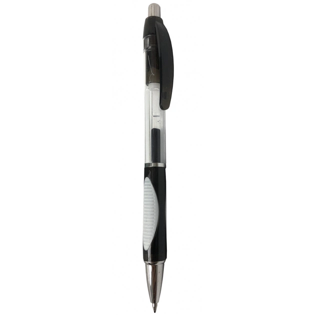 Ручка гелевая H-Tone автоматическая 0,5мм, черная, уп. 12 шт. (PEN-HT-JJ20218A-B) - изображение 1