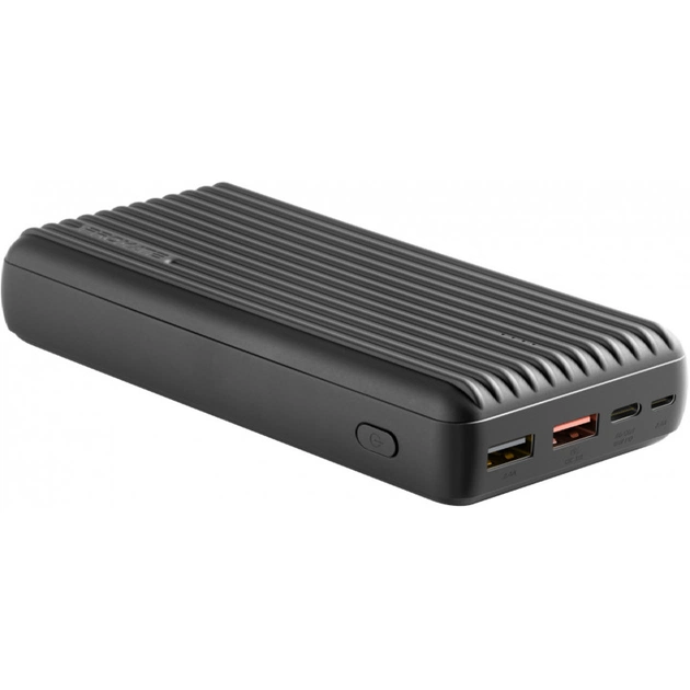 Універсальна мобільна батарея Promate Titan-30 Black 30000mAh - изображение 1