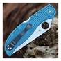Ніж Spyderco Stretch 2 XL Lightweight K390 FRN Blue (C258FPK390) - зменшене зображення 6