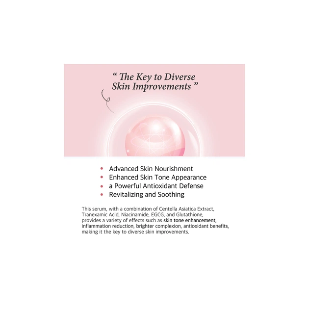 Сироватка для обличчя Cos De BAHA Tranexamic Acid 10% Serum 30 мл (8809240319260) - зображення 3