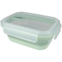 Пищевой контейнер Tribe Collapsible Container 800 мл силіконовий mint (T-FF-0028-mint) - уменьшенное изображение 1