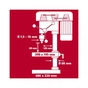 Свердлильний верстат Einhell TC-BD 630/1 630Вт, 250-2400об/хв (4520597) - зменшене зображення 9