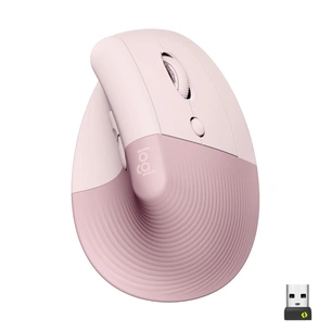 Мишка Logitech Lift Vertical Ergonomic Wireless/Bluetooth Rose (910-006478) зображення 1
