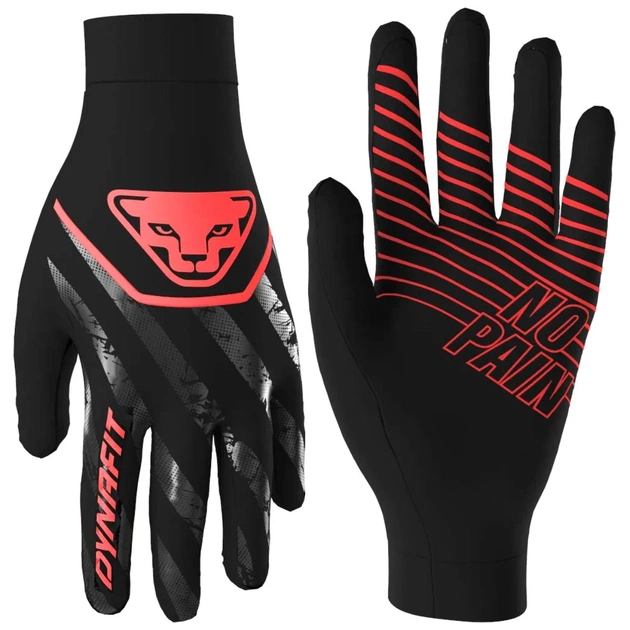 Рукавицы Dynafit Trail Reflective Gloves 72013 0912 - S - чорний/кораловий (016.002.2931) - изображение 1