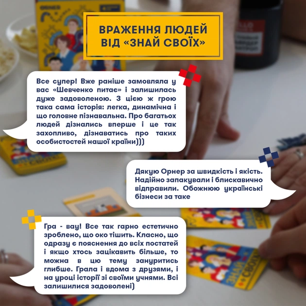 Настільна гра Orner Знай своїх (укр.) (orner-3284) - зображення 9