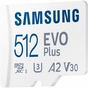 Карта пам'яті Samsung 512GB microSDXC class 10 UHS-I U3 V2 Evo Plus (MB-MC512KA/RU) - зменшене зображення 3