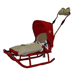 Санки Anmar Active Full регул. ручка + конверт + муфта борд. (Anmar Active Full бор-с.) зображення 1