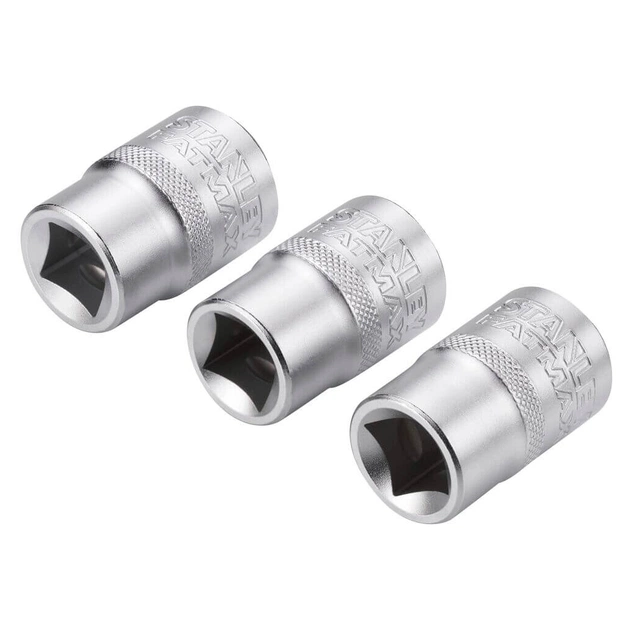 Набір торцевих головок Stanley орцевих 1/2" Maxi Drive, із шестигранним профілем, 3 шт: 17, 18, 19 мм. (FMMT17094-0) - picture 5
