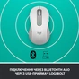 Мишка Logitech Signature M650 L Wireless LEFT Off-White (910-006240) - зменшене зображення 5