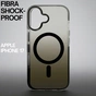 Чохол до мобільного телефона BeCover FIBRA Shock-Proof MagSafe Apple iPhone 17 Black (715439) - зменшене зображення 3