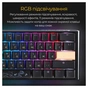 Клавіатура Ducky One 3 Mini Cherry MX Silent Red RGB UA USB Black (DKON2161ST-SUAPXCLAWSC1) - зменшене зображення 3