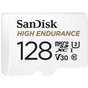 Карта пам'яті SanDisk 128GB microSDXC class 10 UHS-I U3 V30 High Endurance (SDSQQNR-128G-GN6IA) - зменшене зображення 1
