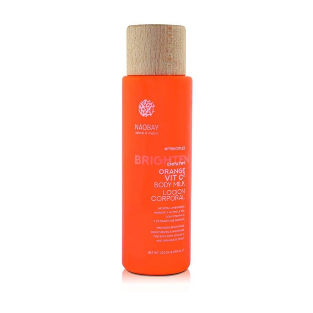 Молочко для тіла Naobay Principles Brighten Empathy Orange Vit C2 Body Milk 250 мл (8436568902807) - изображение 1