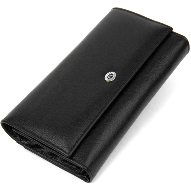 Гаманець ST Leather Чорний (19388) - зображення 1