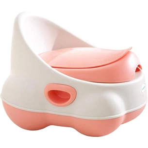 Горщик Babyhood біло-рожевий (BH-112WP) зображення 1