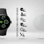 Пленка защитная Armorstandart Matte hydrogel Google Pixel Watch 3 41mm 6 pcs (ARM92041) - уменьшенное изображение 2