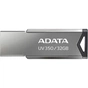 USB флеш накопичувач ADATA 32GB UV350 Metallic USB 3.2 (AUV350-32G-RBK) - зменшене зображення 2