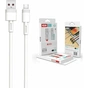 Дата кабель USB 2.0 AM to Micro 5P 1.0m 5A white XO (NB166-M-1-WH) - зменшене зображення 2