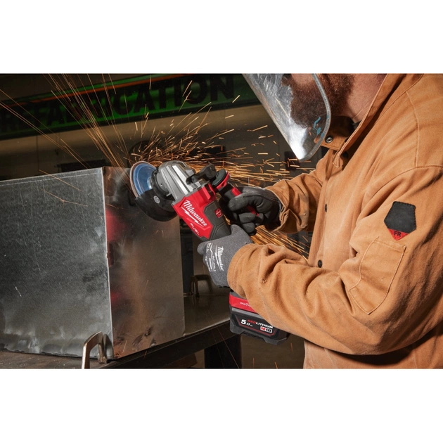 Шліфувальна машина Milwaukee M18 FSAGSVO125X-502X, 125мм, 2x5h, HDкейс (4933493553) - picture 10