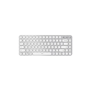 Клавіатура Xiaomi MiiiW AIR85 Bluetooth/Wireless UA White (MWXKT01 White) зображення 1