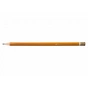 Олівець графітний Buromax Professional 2B без гумки Жовтий (BM.8541-12) - зменшене зображення 1