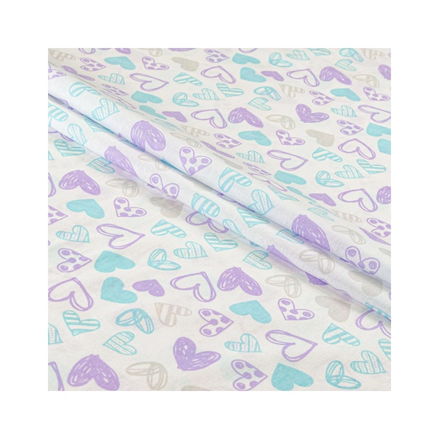 Дитячий постільний набір Home Line Сердечки лавандово-бірюзовий (193595) - picture 3