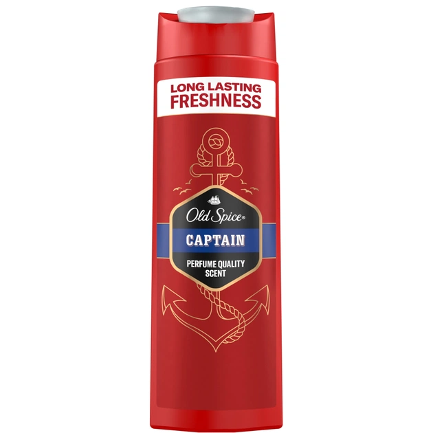 Гель для душу Old Spice Captain 400 мл (8001090965615/8700216859820) - picture 1