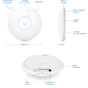 Точка доступу Wi-Fi Ubiquiti UniFi 7 PRO (U7-PRO) - зменшене зображення 8