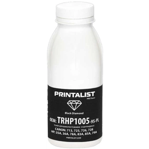 Тонер HP LJ P1005/1006/1505, 95г Black Printalist (TRHP1005-95-PL) зображення 1
