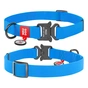 Нашийник для тварин WAUDOG Waterproof з QR паспортом M Ш 20 мм Д 24-40 см(блакитний) (27932) - зменшене зображення 4