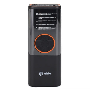 Автомобільний компресор ATRIA 60Вт, 18л/хв, АКБ 3600mAh (MS22C-203A) зображення 1