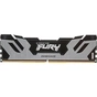 Модуль пам'яті для комп'ютера DDR5 48GB (2x24GB) 8000 MHz Renegade Black/Silver Kingston Fury (ex.HyperX) (KF580C38RSK2-48) - зменшене зображення 3