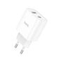 Зарядний пристрій HOCO C80A Plus Rapido PD20W+QC3.0 charger set(C to C) White (6931474779908) - зменшене зображення 6