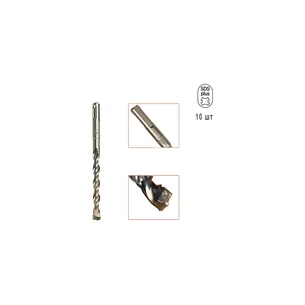 Бур DeWALT SDS-Plus EXTREME2 6x100x160мм, 10шт (DT9815) зображення 1