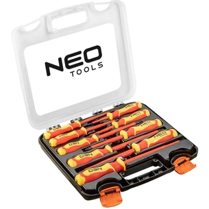 Набір викруток Neo Tools отверток для работы с електричеством до 1000 В, 9 шт. (04-142) зображення 1