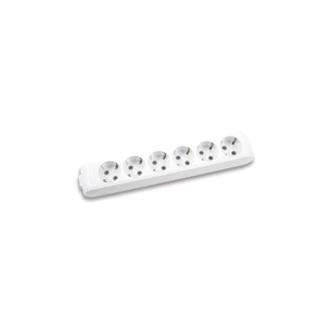 Колодка для подовжувача Panasonic X-tendia із заземленням 6 гнізд (WLTB04602GR-UA) зображення 1
