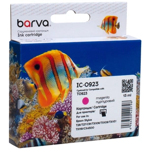 Картридж Barva Epson T0923/T1083 (C13T10834A10) 290ст, magenta (IC-0923) зображення 1