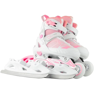 Роликові ковзани Action 2 в 1 Riply Рожеві 33-36 (153B5/2IN1PINK33-36) зображення 1