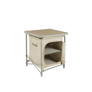Туристичний стіл Naturehike CNH22JU031 із полицями бежевий (6975641888895) зображення 1
