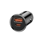 Зарядний пристрій Baseus Circular Plastic USB, Type-C PD3.0, QC4.0, black (CCALL-YS01) - зменшене зображення 2