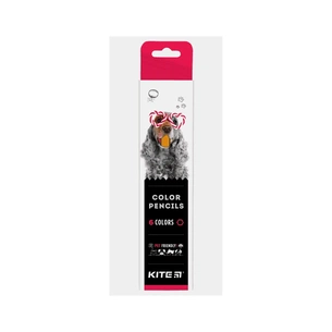 Олівці кольорові Kite Dogs 6 шт (K22-050-1) зображення 1