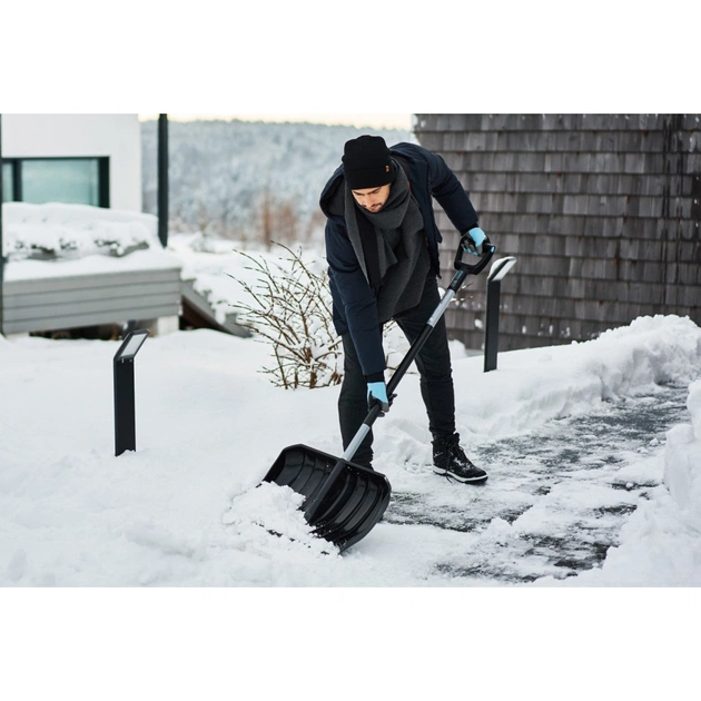 Лопата Cellfast для снігу IPRO, алюмінієве лезо, 49см, 140см, 1.65кг (40-011) - picture 2