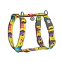 Шлея для собак WAUDOG H-подібна анатомічна Nylon з QR адресником "Мохнаті монстри" пластиковий фастекс S (343-4050) - зменшене зображення 1