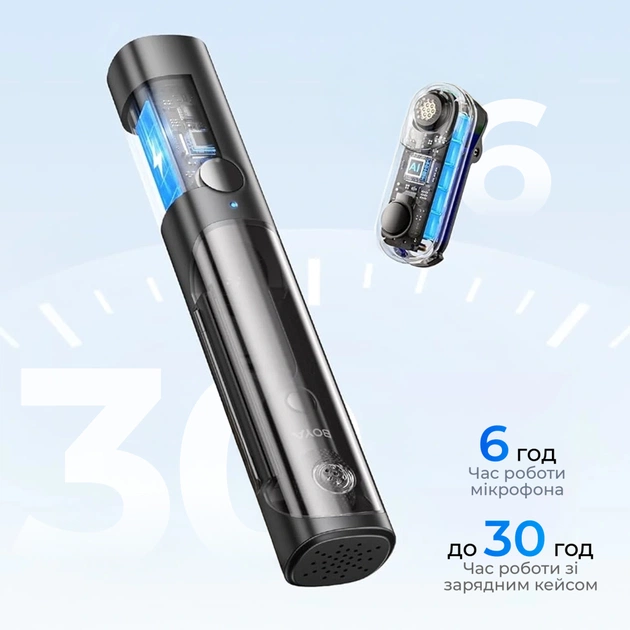 Микрофон Boya Magic-07 Type-C Black (Magic-07) - изображение 6